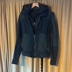 lululemon athletica teal Jacket with Hood